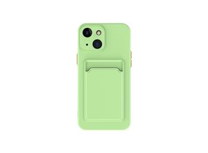 4066914417187 - Schutz Handy Hülle für Apple iPhone 15 Case Back Cover Etuis Bumper Kartenfach