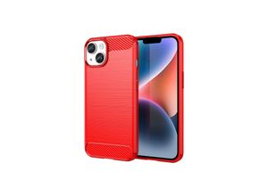 4066914394785 - Hülle Handy Schutz für Apple iPhone 15 Case Cover Tasche Etuis Carbon Bumper Neu