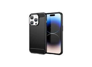 4066914394709 - Hülle Handy Schutz für Apple iPhone 15 Pro Max Case Cover Tasche Etuis Carbon 4066914394709 - Hülle Handy Schutz für Apple iPhone 15 Pro Max Case Cover Tasche Etuis Carbon