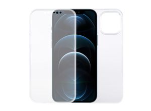 4251860809692 - Apple iPhone 12 Pro Max Hülle Case 360 Handy Schutz Cover Full TPU Transparent 4251860809692 - Apple iPhone 12 Pro Max Hülle Case 360 Handy Schutz Cover Full TPU Transparent