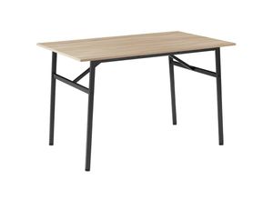 4061173206428 - Esstisch Swansea 120x75x76cm - Industrial Holz hell Eiche Sonoma