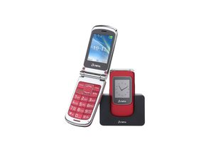 4030152022823 - OLYMPIA Style View Senioren Mobiltelefon große Tasten und Farbdisplay Rot