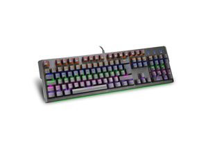 4027301301274 - SpeedLink VELA Kabelgebunden USB Gaming-Tastatur Beleuchtet Multimediatasten Deutsch QWERTZ Windows® Schwarz 4027301301274 - SpeedLink VELA Kabelgebunden USB Gaming-Tastatur Beleuchtet Multimediatasten Deutsch QWERTZ Windows® Schwarz