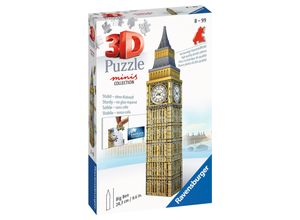 4005556112463 - Ravensburger 3D Puzzle - Mini Big Ben - 54 Teile - ab 8 Jahren