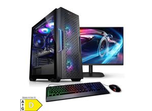 4260627613168 - PC Set mit 27 Zoll TFT Raptor 14 Intel Core i7-14700KF 32GB DDR5 NVIDIA RTX 4060 8 GB 1TB SSD 2TB HDD Windows 11