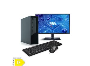 4260320419401 - PC Set mit 27 Zoll TFT Multimedia AMD Ryzen 5 5600G 32GB DDR4 AMD Radeon Grafik 1TB SSD WLAN