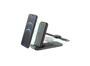 4024559260889 - Fontastic Wi-Tres 3 in 1 induktive Ladestation 4024559260889 - Fontastic Wi-Tres 3 in 1 induktive Ladestation
