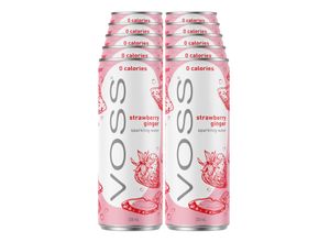 7021930014267 - Sparkling Water Strawberry & Ginger 033 Liter Dose 10er Pack
