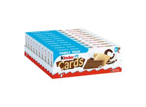 8000500273890 - Ferrero Kinder Cards Family Pack 256 g 10er Pack 8000500273890 - Ferrero Kinder Cards Family Pack 256 g 10er Pack