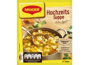 7613036054140 - Guten Appetit Hochzeitssuppe ergibt 1 Liter 20er Pack 7613036054140 - Guten Appetit Hochzeitssuppe ergibt 1 Liter 20er Pack
