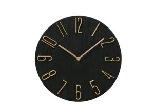4066076330935 - Boltze Gruppe - Schwarze Loft-Uhr tempo ø 30 cm