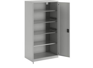 4047417510261 - LISTA Akku-Ladeschrank 4 Fachböden Vollblechtüren 2 Energieleisten seitlich grau 4047417510261 - LISTA Akku-Ladeschrank 4 Fachböden Vollblechtüren 2 Energieleisten seitlich grau