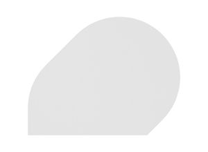 4032062312810 - HAMMERBACHER Anbautisch höhenverstellbar QA81 weiß grau Tropfenform 1030 x 800 x 680 - 760 cm 4032062312810 - HAMMERBACHER Anbautisch höhenverstellbar QA81 weiß grau Tropfenform 1030 x 800 x 680 - 760 cm
