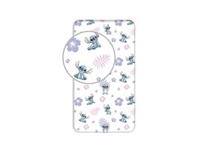 8592753033357 - Lilo & Stitch Spannbetttuch 100% Baumwolle 200 x 90 cm