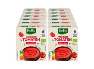 4316268436328 - BioBio Passierte Tomaten 500 g 12er Pack