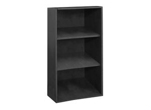 4044393253106 - Mäusbacher Regal MISTER OFFICE (BHT 81x109x36 cm) BHT 81x109x36 cm grau Standregal Bücherregal Bücherregal Schuhregal