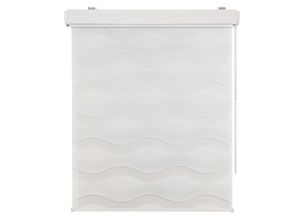 4040255680066 - Doppelrollo WAVE weiss