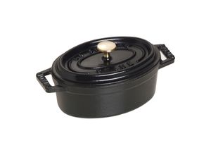3272341011251 - La Cocotte Mini Cocotte 11 cm oval Schwarz Gusseisen