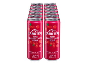 4316268679633 - Arktis Vodka Cranberry 100 % vol 033 Liter Dose 12er Pack