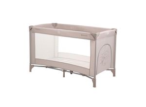 3800171200363 - Kikkaboo Reisebett so gifted eine Ebene weiche Matratzenauflage Seiteneingang braun