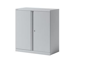 5020073790832 - BISLEY Stahlschrank Essentials YECB09101S645 lichtgrau 914 x 470 x 1000 cm aufgebaut
