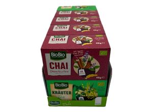 4316268705455 - BioBio Tee 40 g verschiedene Sorten 10er Pack 4316268705455 - BioBio Tee 40 g verschiedene Sorten 10er Pack