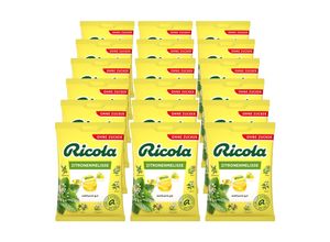 7610700945537 - Ricola Bonbons Zitronenmelisse ohne Zucker 75 g 18er Pack 7610700945537 - Ricola Bonbons Zitronenmelisse ohne Zucker 75 g 18er Pack