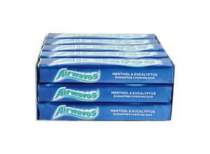 4009900520065 - Airwaves Menthol & Eukalyptus zuckerfrei 12 Stück 30er Pack