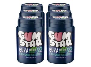 4316268688642 - Gumstar Euka Menthol Kaugummi 50 Stück 6er Pack 4316268688642 - Gumstar Euka Menthol Kaugummi 50 Stück 6er Pack