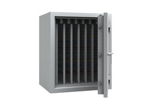 5901468304400 - Schlüsseltresor mit ausziehbaren Zwischenwänden VDMA B und Euro-Norm S2 1680 Haken HxBxT 1006 x 836 x 700 mm kaiserkraft