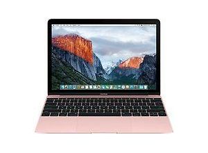 0888462868518 - MacBook 12 (Retina Display) 12 GHz Intel Core M5 8 GB RAM 512 GB PCIe SSD [Early 2016] roségold