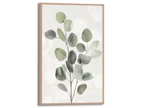 8714597685183 - Poster REINDERS Eucalyptus Zweig grün (farbe bild(er) grün) B20cm H30cm T16cm Bilder Küche - Grün - MDF - Blumen und Pflanzen - 20x30 cm