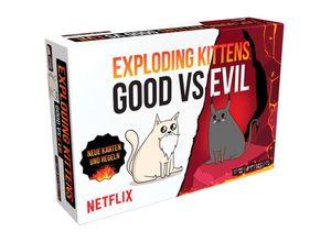 0810083044712 - Exploding Kittens - Good vs Evil Kartenspiel