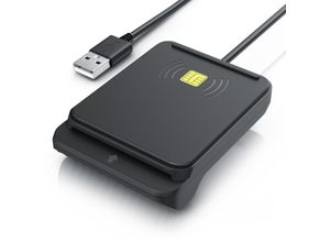 4062861826195 - CSL Speicherkartenleser USB SmartCard Reader   Chipkartenleser Dual mode NFC & Kartenslot Cardreader Kartenlesegerät kompatibel mit Mac OS X & Windows 7-11
