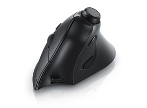 4062861822692 - CSL Vertikalmaus kabellos Wireless 24 GHz ergonomisch gegen Mausarm 250 dpi Multimedia-Drehregler