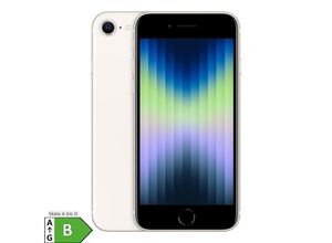 0194253015222 - iPhone SE (3rd generation) - 5G Smartphone - Dual-SIM - 256GB - LCD-Anzeige - 47 - 1334 x 750 Pixel - rear camera 12 MP - front camera 7 MP - Starlight (MMXN3ZD A)