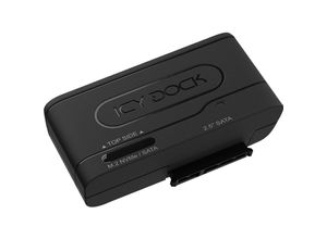 4713227445719 - ICY DOCK EZ-Adapter MB104U-1SMB - Speicher-Controller - 25 M2 (64 cm) - M2 Card (PCIe NVMe & SATA)   SATA SSD - USB 32 (Gen 2) - Schwarz