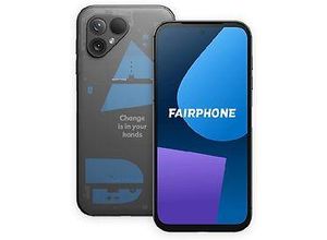 8718819372295 - Smartphone Fairphone 5 8 GB RAM 256 GB Speicher transparent schwarz