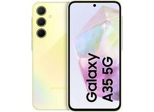 8806095457741 - SAMSUNG Smartphone Galaxy A35 5G 128GB Mobiltelefone gelb (zitrone) Smartphone Android Bestseller
