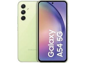 8806094885767 - SAMSUNG Smartphone Galaxy A54 5G 128GB Mobiltelefone grün Smartphone Android Bestseller