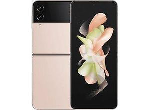 8806094507218 - Galaxy Z Flip4 - 5G Smartphone - Dual-SIM - RAM 8 GB   Interner Speicher 128 GB - OLED-Display - 67 - 67 - 2640 x 1080 Pixel 2640 x 1080 Pixel (120 Hz) - 2 x Rückkamera 12 MP 12 MP - front camera 10 MP - rosa goldfarben