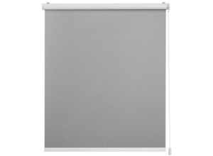 4067533006769 - Rollo ORIGINAL Klemmfix ohne Bohren Gr 2 grau (grau weiß weiß) B110cm H190cm Polyester Rollos Steuerbar mit Bluetooth-App integrierter Elektromotor und Akku