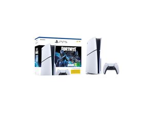 0711719593423 - PlayStation 5 Slim Konsole - Disc Version - Fortnite® Cobalt Star Bundle