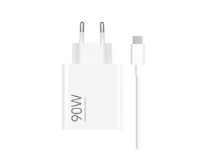 6932554435943 - Wandladegerät + USB A zu USB-C-Kabel 90 W