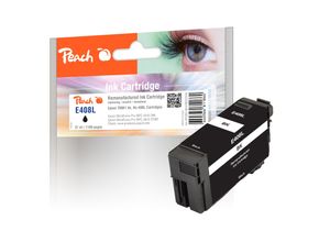7640366811860 - E408 L Druckerpatrone XL bk ersetzt Epson No 408L T09K140 für zB Epson WorkForce Pro WFC 4310 DW Epson WorkForce Pro WFC 4810 DTWF (wiederaufbereitet)