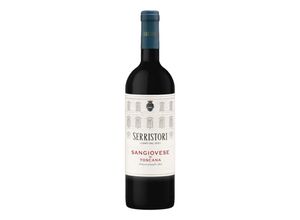 8000160678189 - Serristori Sangiovese Toscana IGT 130 % vol 075 Liter - Inhalt 6 Flaschen