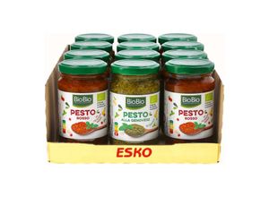 4316268683159 - BioBio Pesto Mix 190 g verschiedene Sorten 12er Pack