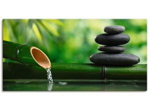 4059745928601 - Wandbild ARTLAND Bambusbrunnen und Zen-Stein Bilder Gr B H 60 cm x 30 cm Leinwandbild Zen Querformat 1 St grün Bild Leinwandbild Kunstdrucke Bilder als Alubild Leinwandbild Wandaufkleber oder Poster in versch Größen 4059745928601 - Wandbild ARTLAND Bambusbrunnen und Zen-Stein Bilder Gr B H 60 cm x 30 cm Leinwandbild Zen Querformat 1 St grün Bild Leinwandbild Kunstdrucke Bilder als Alubild Leinwandbild Wandaufkleber oder Poster in versch Größen
