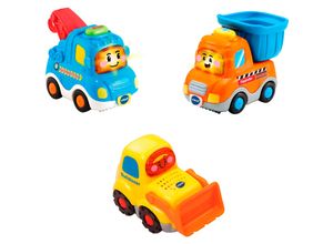 3417762421740 - Tut Tut Baby Flitzer - 3er Set Baustellenfahrzeuge (Abschleppfahrz K mehrfarbig