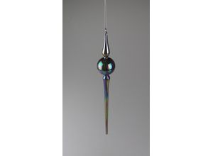 4056422102262 - Christbaumschmuck AM DESIGN aus Glas BxH 6x40 cm irisierend B6cm H40cm Weihnachtsbaumschmuck 3er Set 4056422102262 - Christbaumschmuck AM DESIGN aus Glas BxH 6x40 cm irisierend B6cm H40cm Weihnachtsbaumschmuck 3er Set